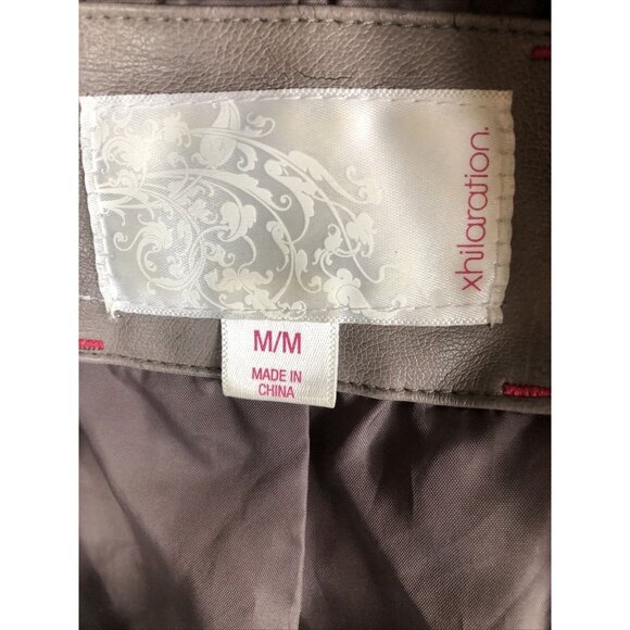 Women’s Coat Xhilaration Brown Jacket Adult Size Medium - Picture 9 of 10